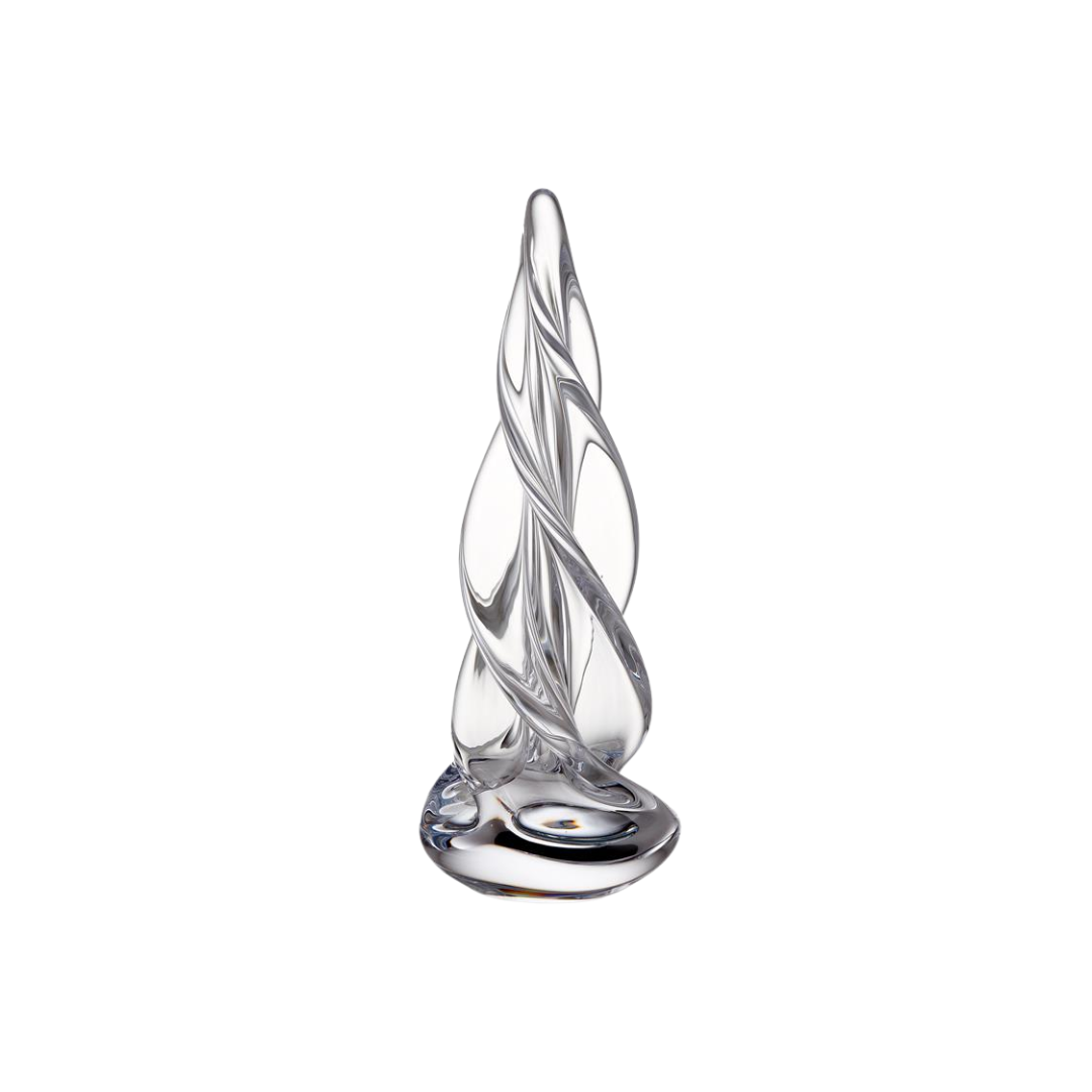 Simon Pearce Spiral Four Sided Tree - 12 inch
