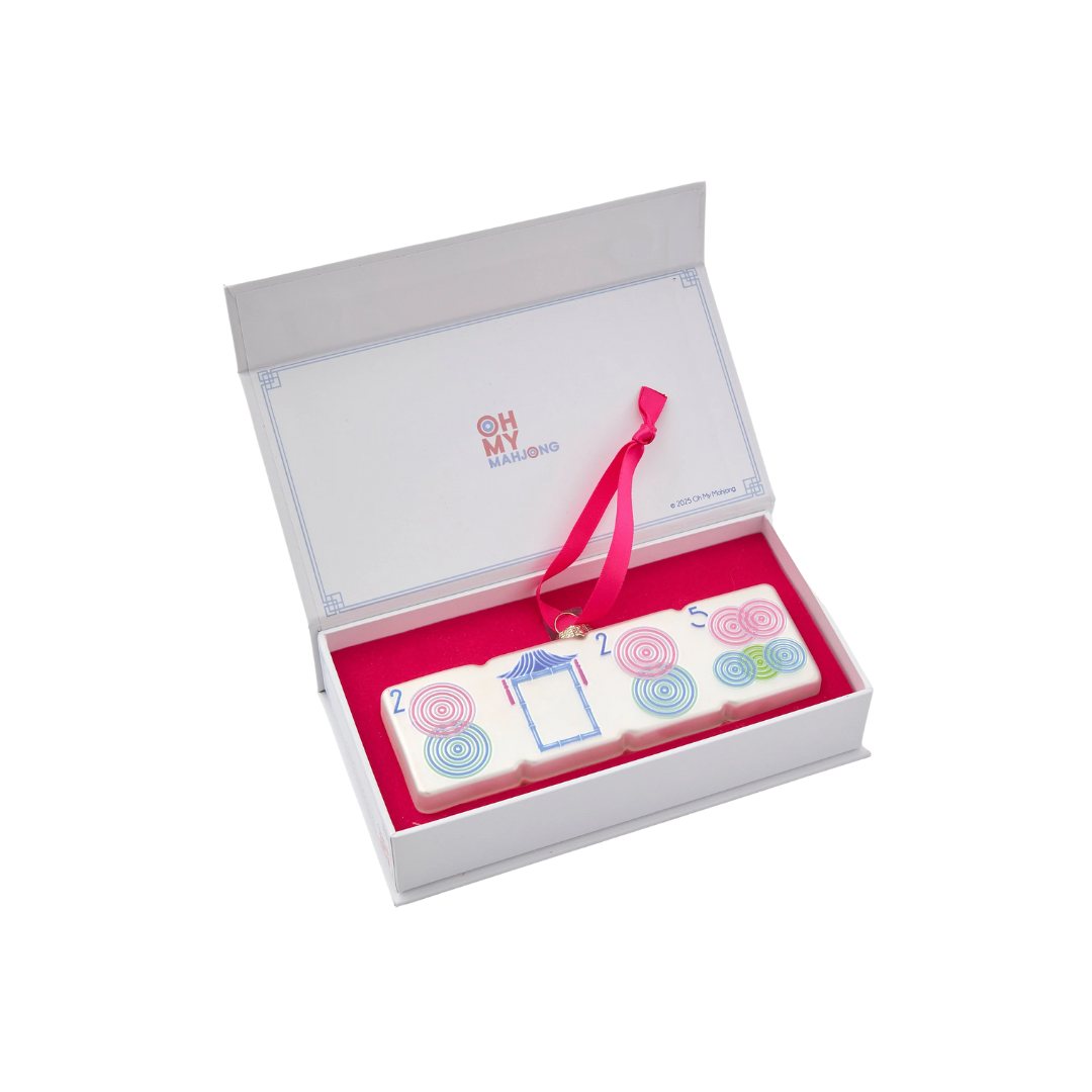 Oh My Mahjong 2025 Luminaire Ornament