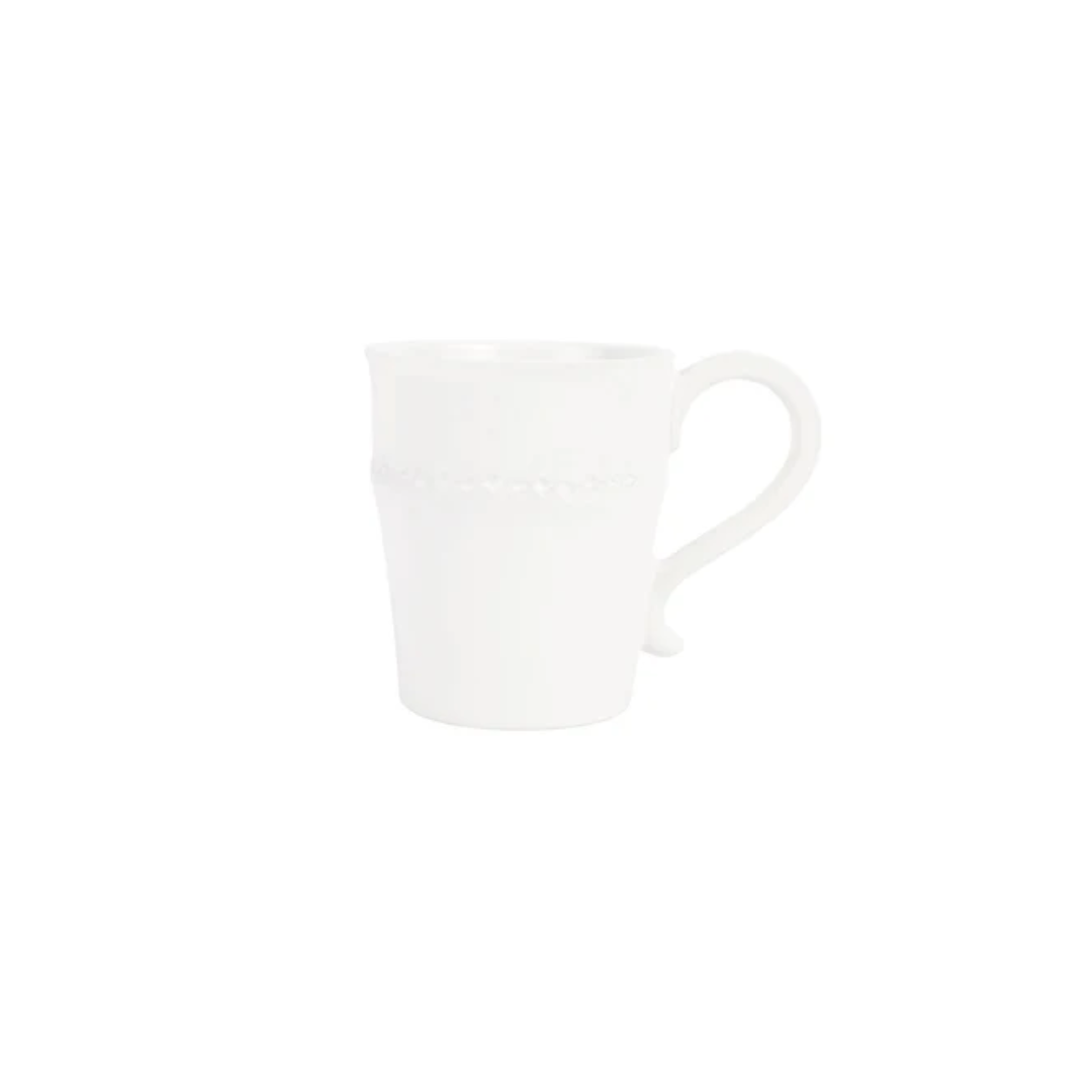 Vietri Giorno White Mug