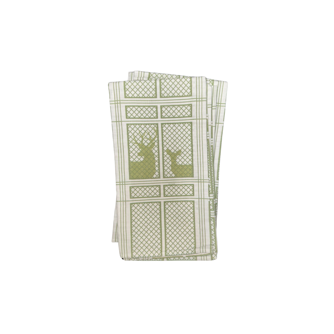 Lattice Deer Hand Towel