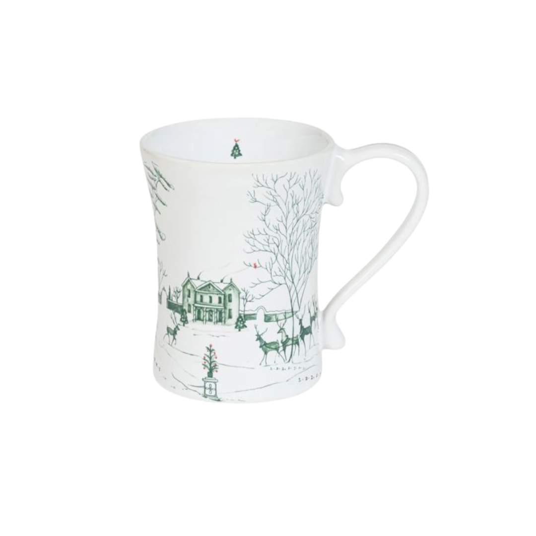 Juliska Country Estate Winter Frolic Mug - Evergreen