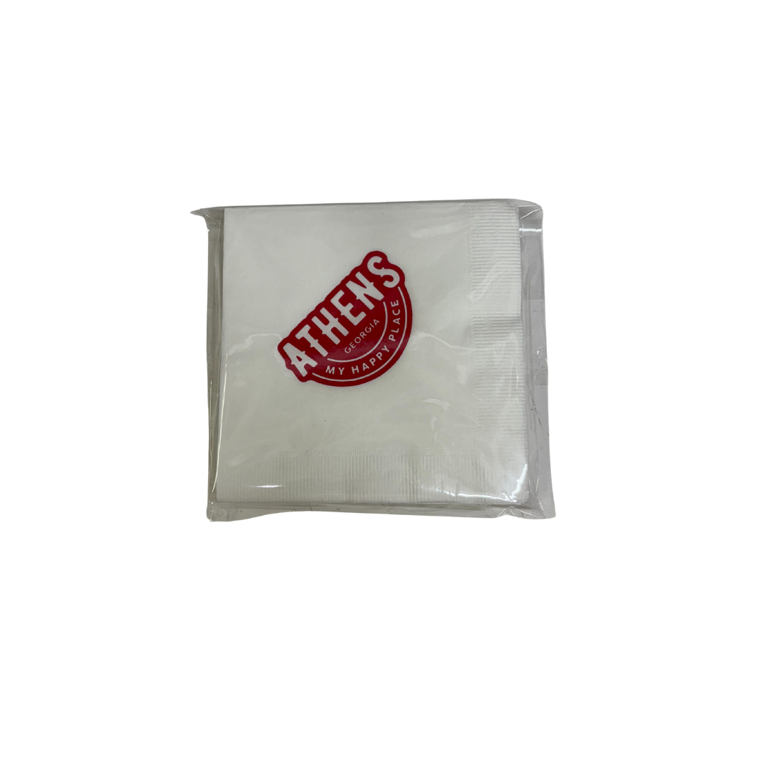 "Athens is my Happy Place" Cockail Napkin