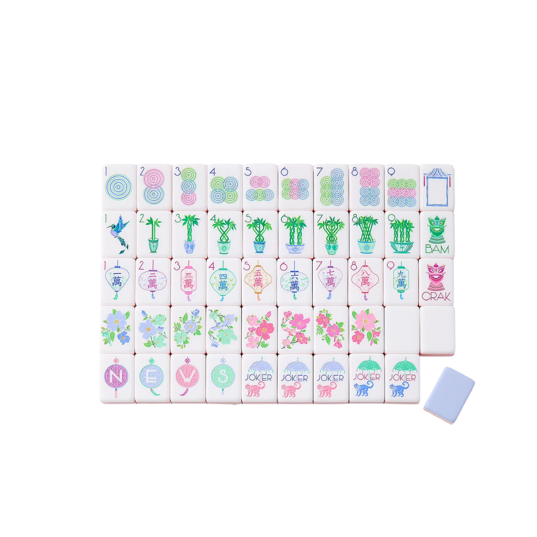 Oh My Mahjong Pearlescent Mahjong Tiles