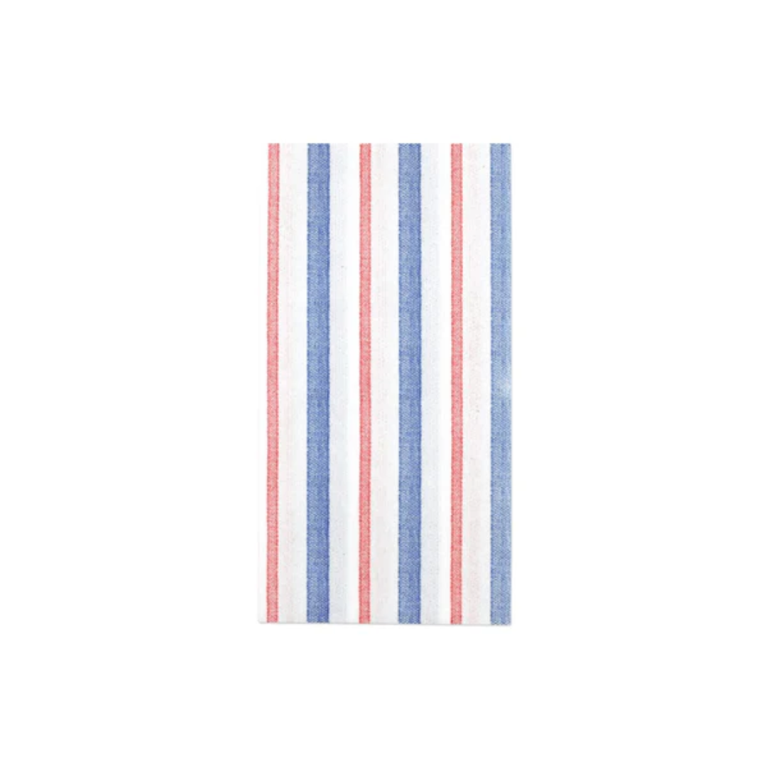 Vietri Papersoft Americana Stripe Guest Towels
