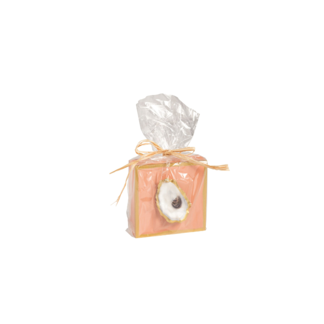 Coral Oyster Shell Plaque