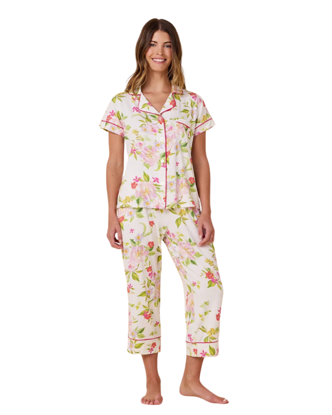 Cats Pajamas Florentina Pima Knit Capri