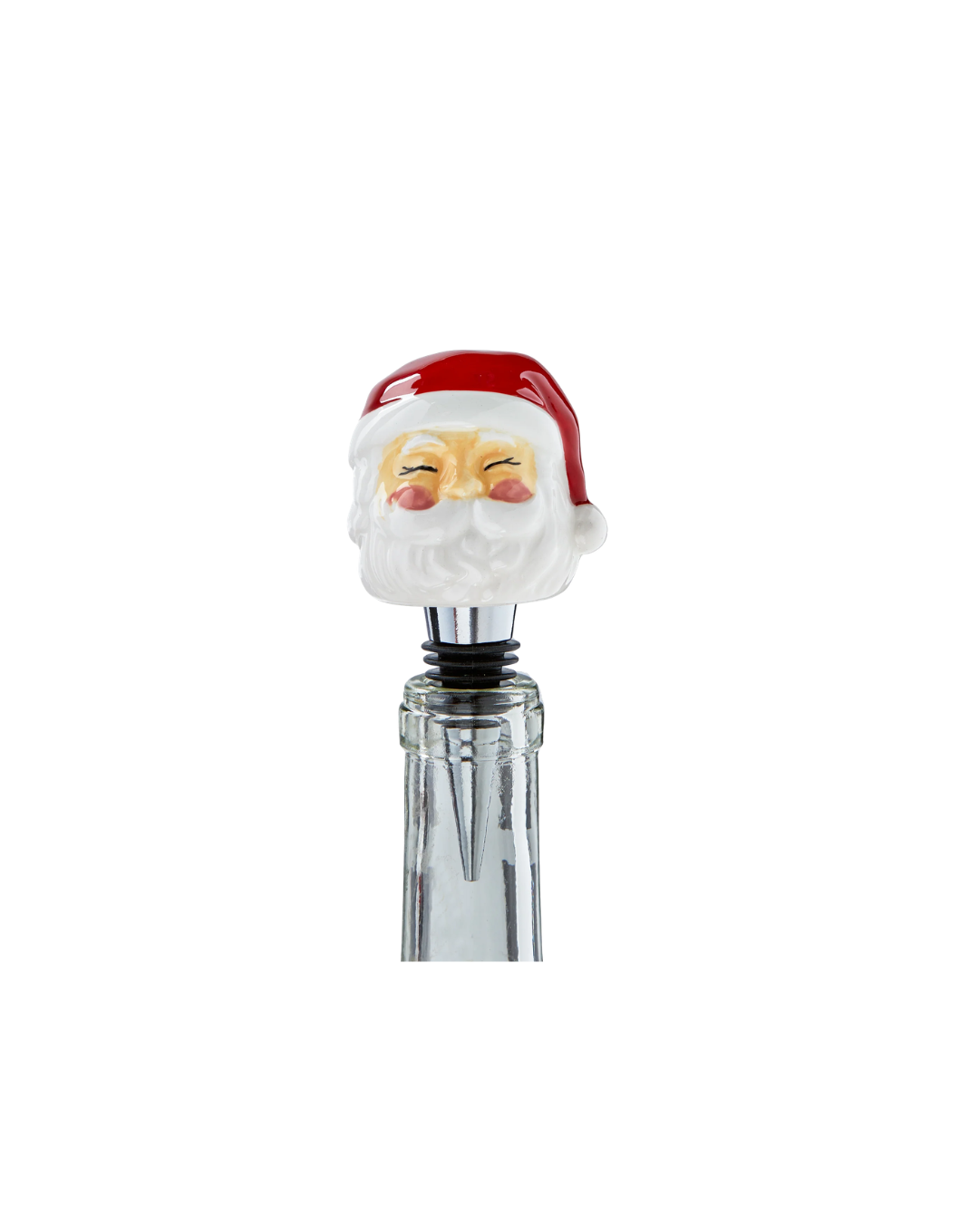 Vintage Santa Bottle Stopper