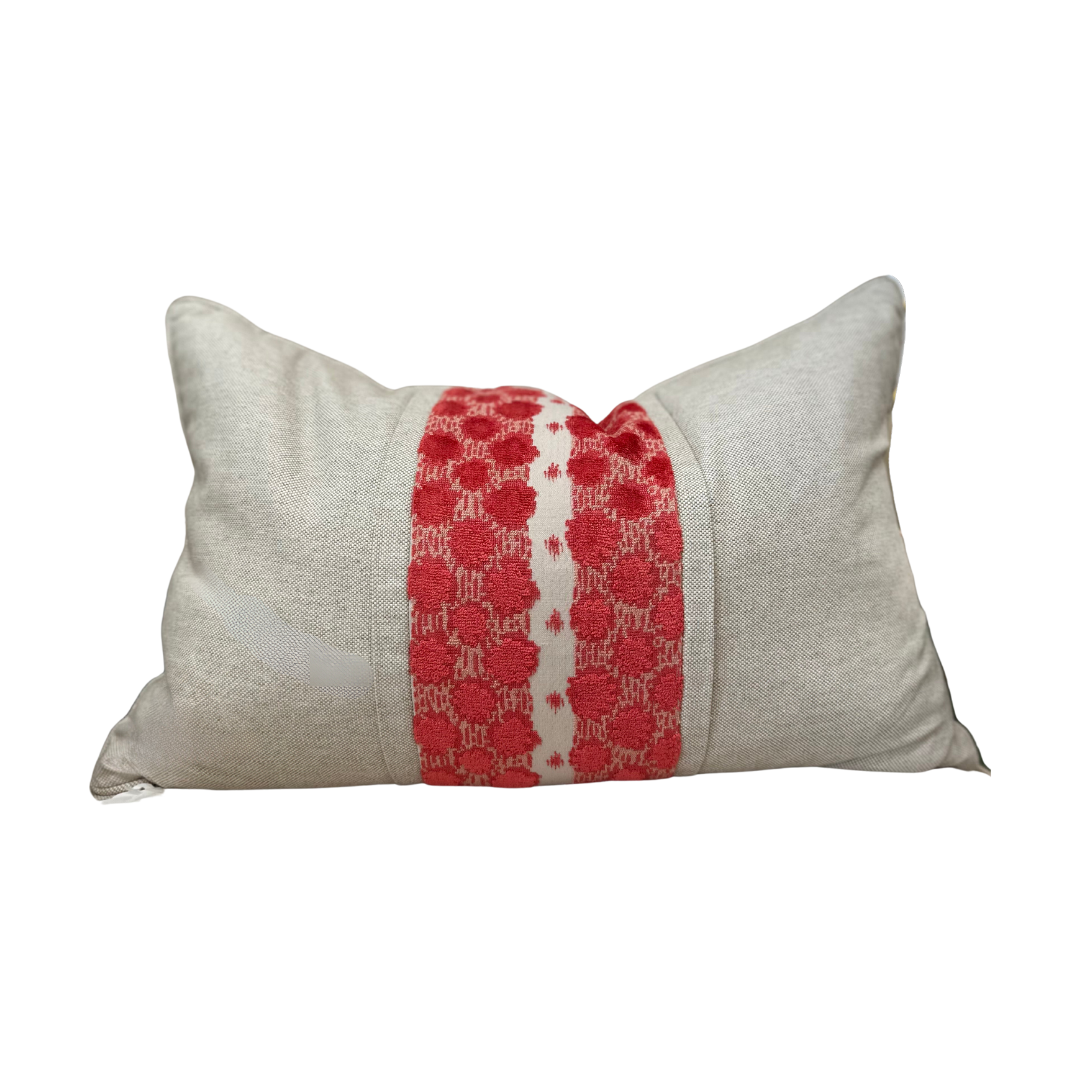 Coral Lumbar Pillow