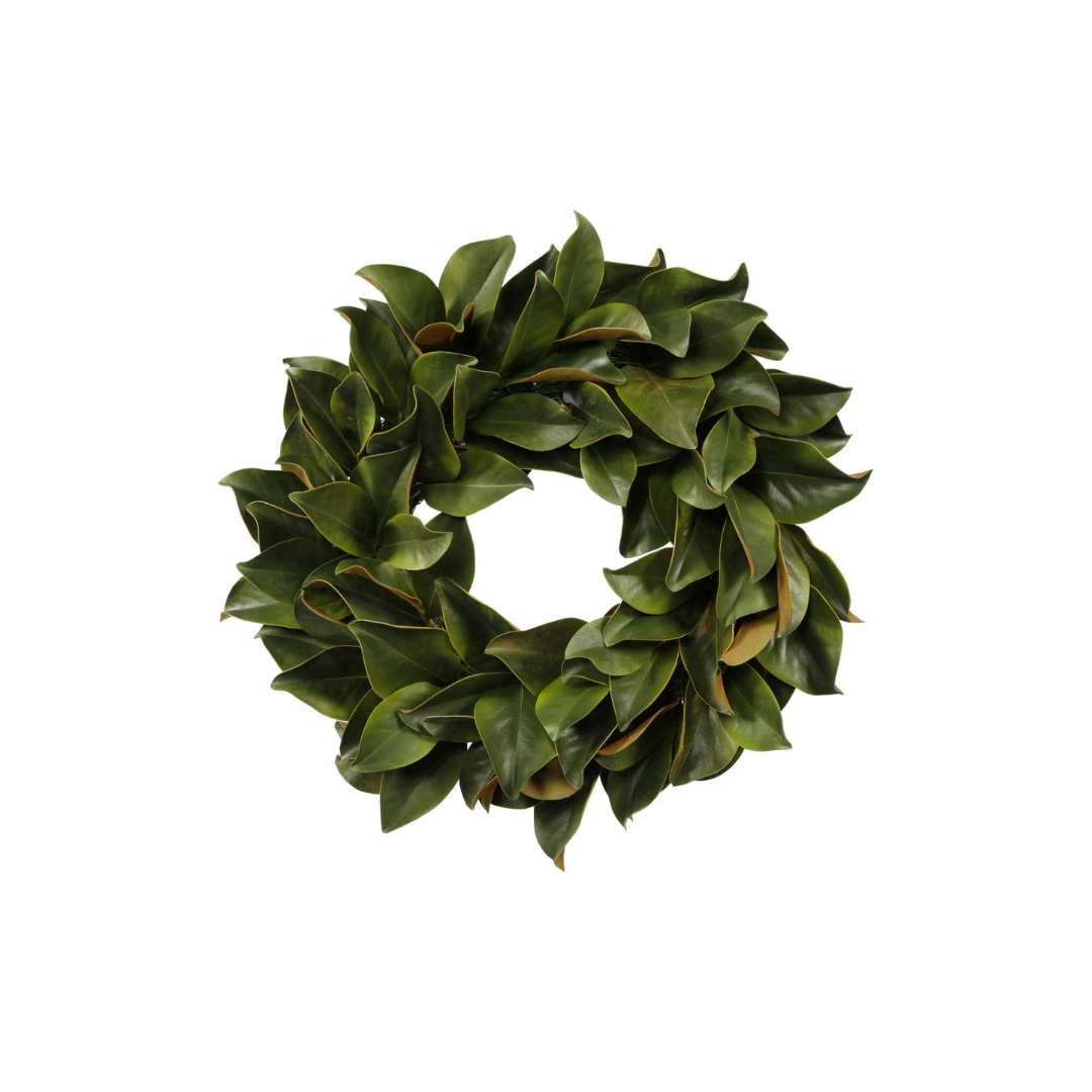 Wreath Magnolia Leaf 24"