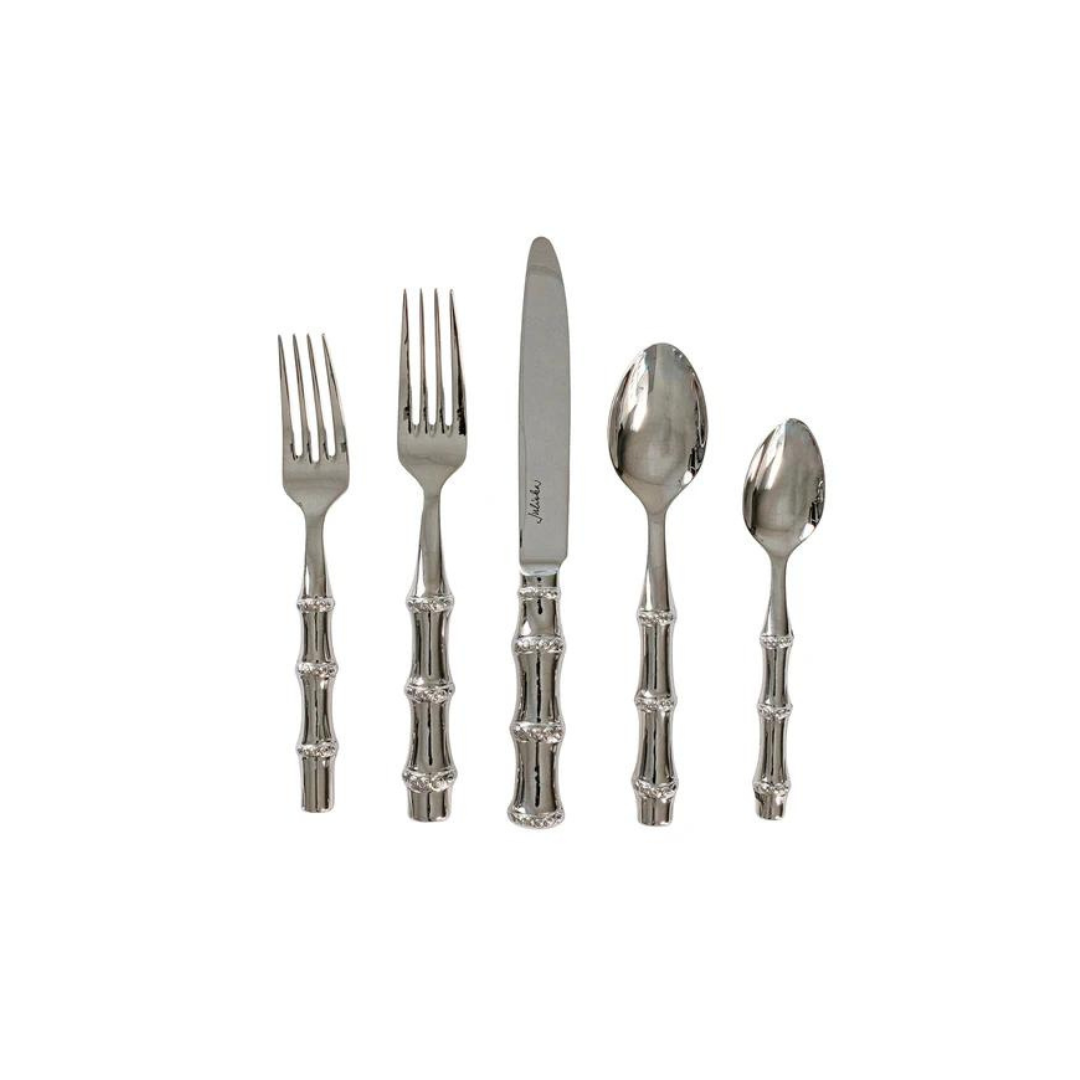 Juliska Bamboo 5 pc Place Setting - Polished