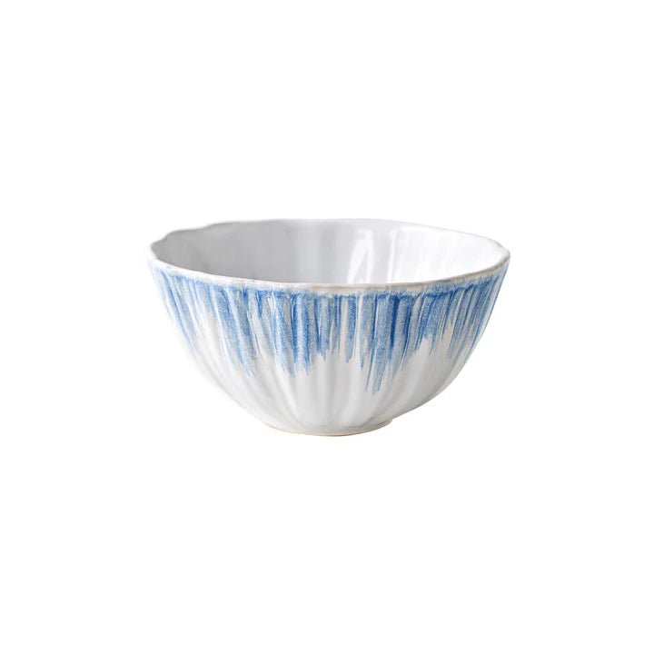 Vietri Bari Blue and White Cereal Bowl