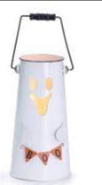 Large Candleholder Ghost Holding Boo Banner