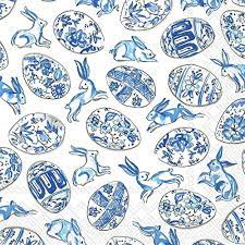 Cocktail Blue and White Eggs