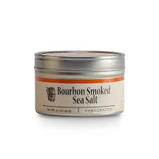 Bourbon Smoked Sea Salt Tin