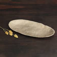 Sierra Modern Chelsea Oval Platter Gold (Medium)