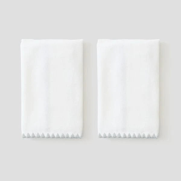 Stitched Edge Long Powder Bath Towel