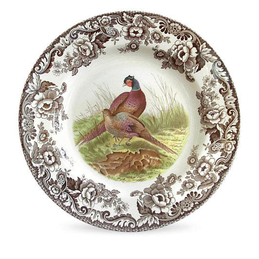 Woodland Dinner Plate 10.5" Pheasant