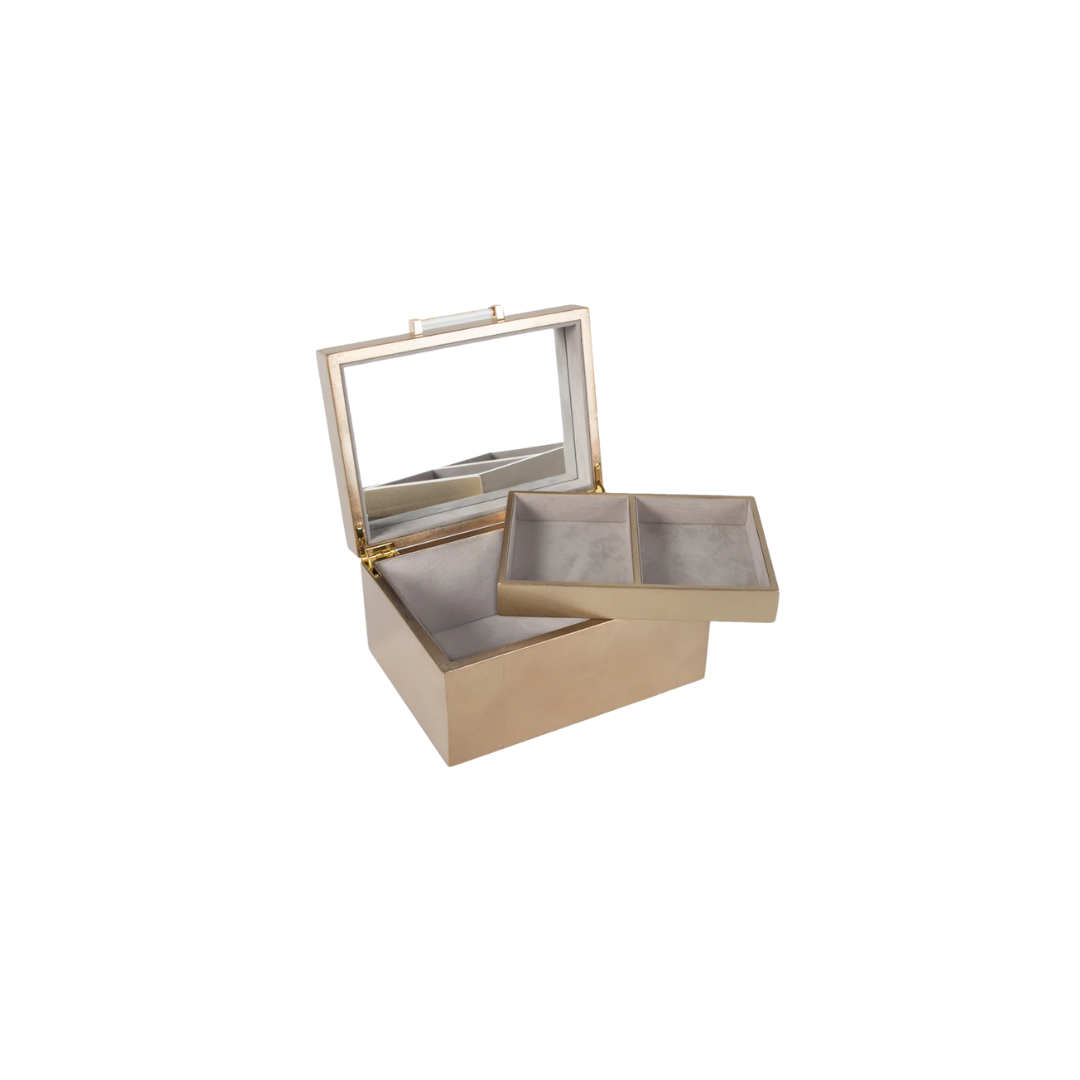 Athena Jewelry Box (Gold)