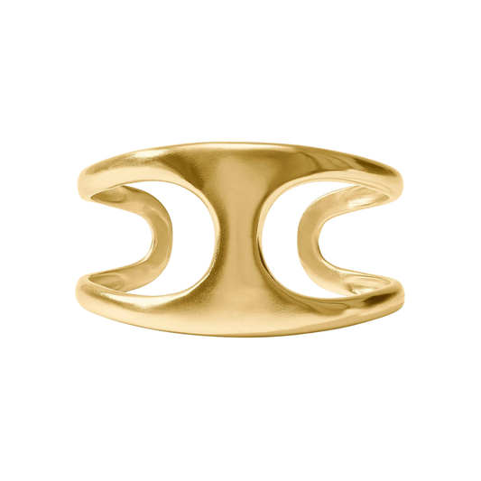 Julie Vos Laguna Statement Gold Cuff - OS