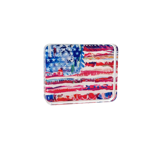 Lauren Dunn 250th Old Glory Acrylic Flag