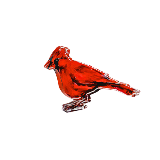Lauren Dunn Messenger Cardinal Acrylic