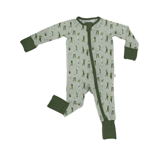 Goosies Zip PJs - Golf Sketch
