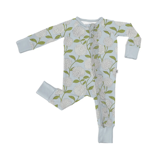 Goosies Zip PJs - Hydrangeas