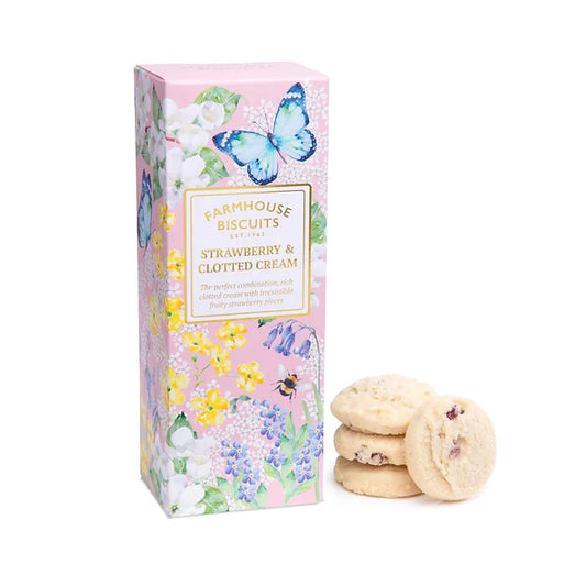Farmhouse Biscuits Strawberry and Clotted Cream Carton