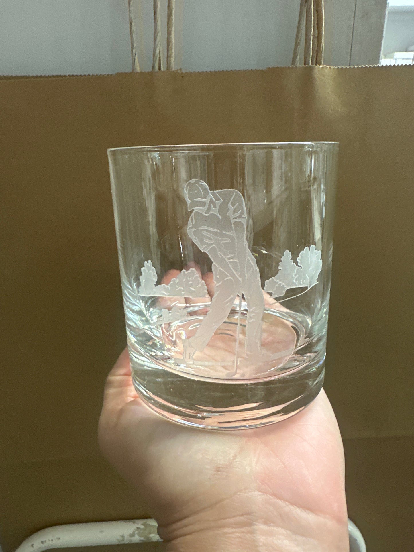 Julie Wear Golf Double Old Fashioned Glasses