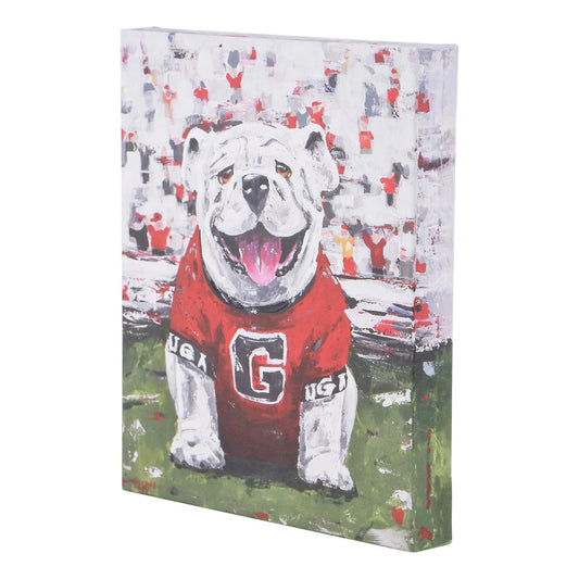Small UGA Dawg Canvas