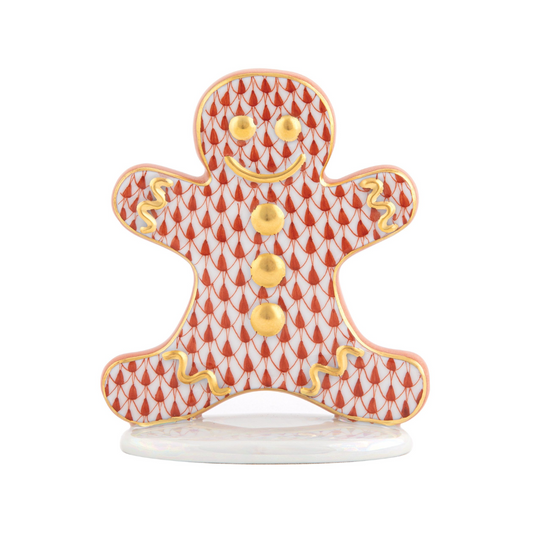 Herend GIngerbread Man - Rust