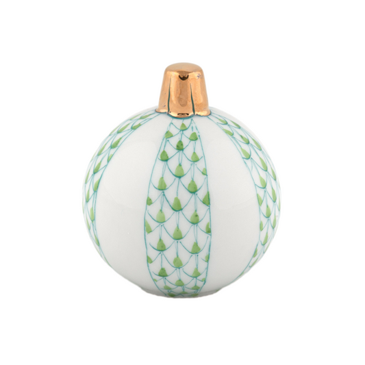 Herend Christmas Ornament - Key Lime
