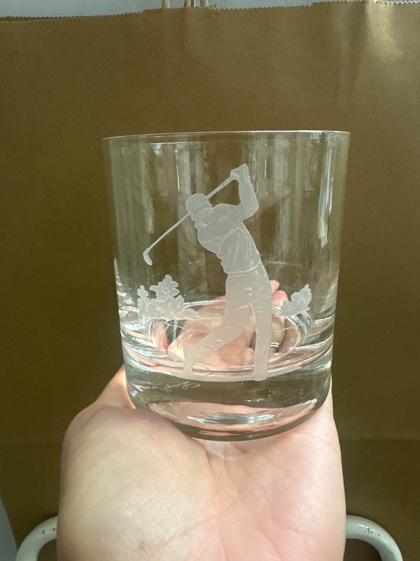 Julie Wear Golf Double Old Fashioned Glasses