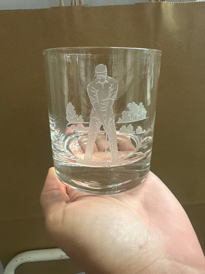 Julie Wear Golf Double Old Fashioned Glasses