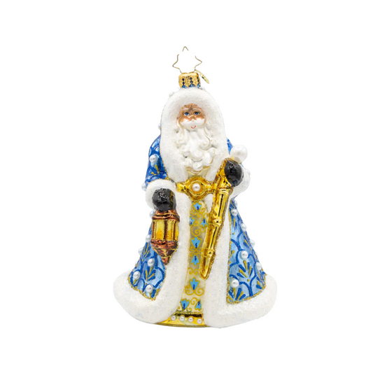 Gilded Grandeur Santa