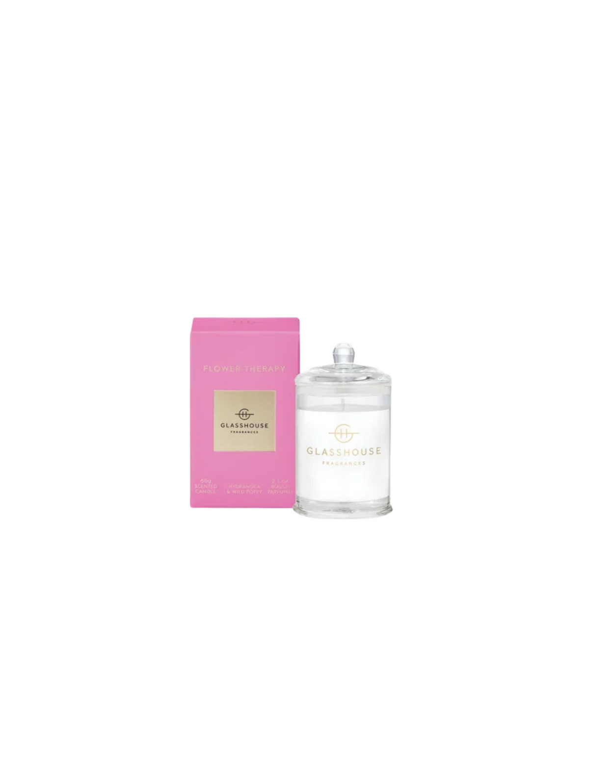 Glasshouse Flower Therapy 2.1 oz Candle