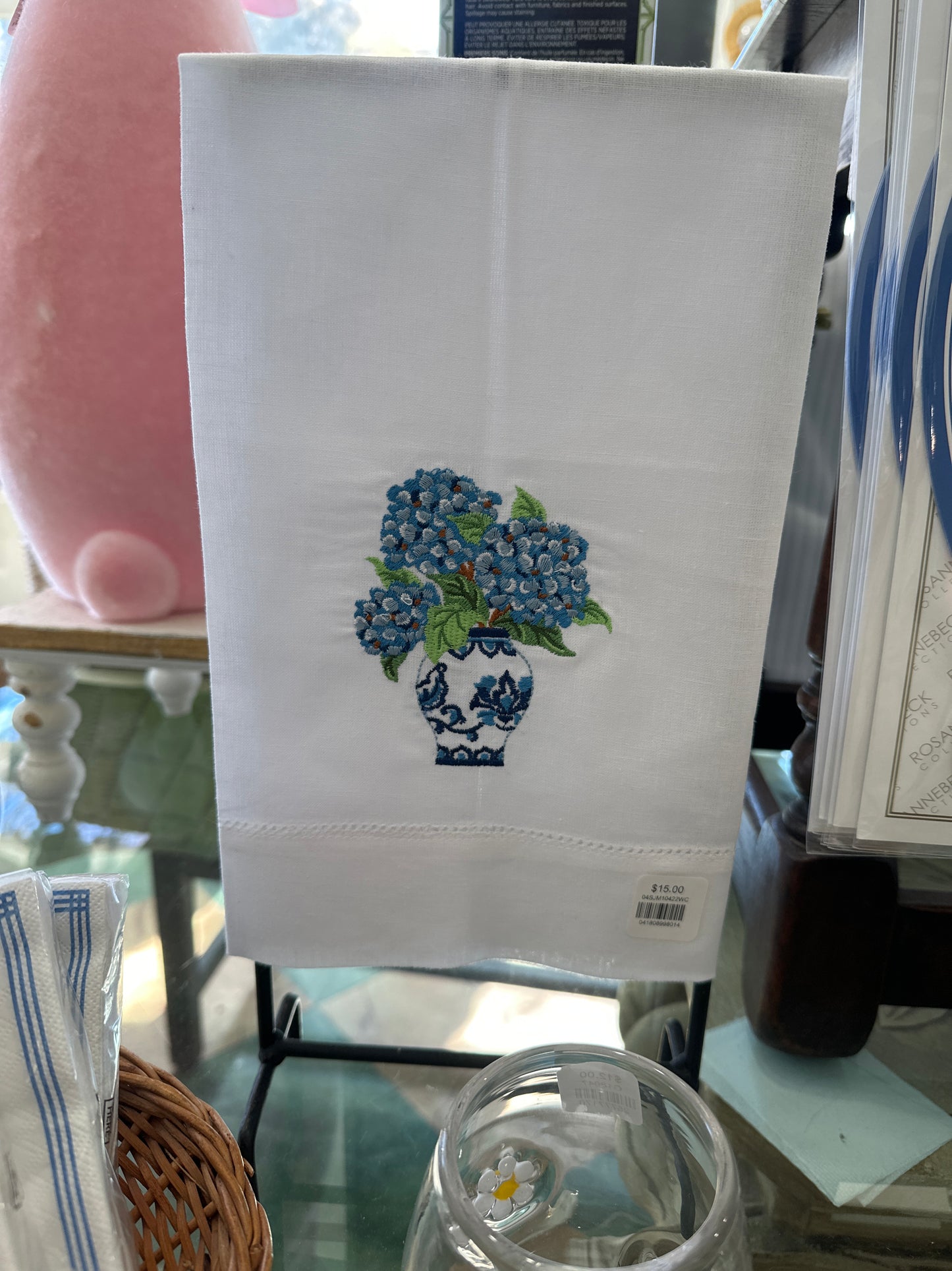 Blue Hydrangea Towel