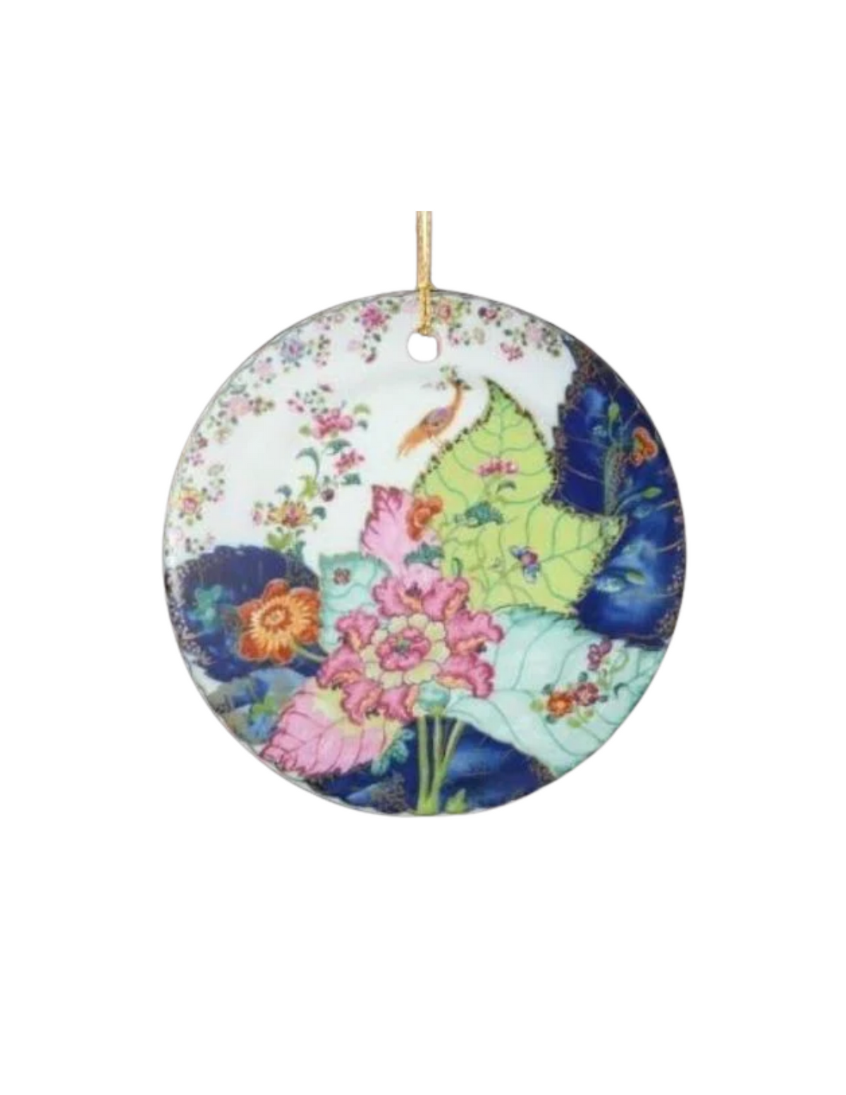 Floral Fushion Christmas Ornament