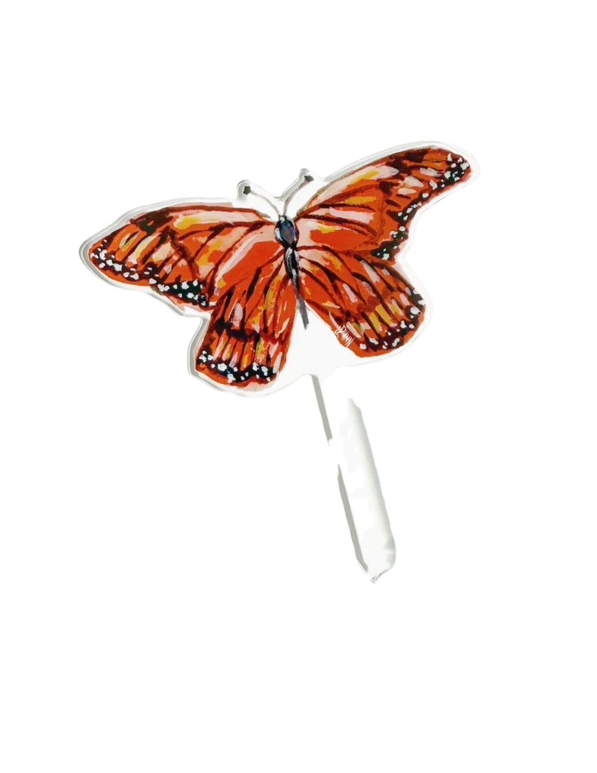 Lauren Dunn Monarch Butterfly Plant Stick