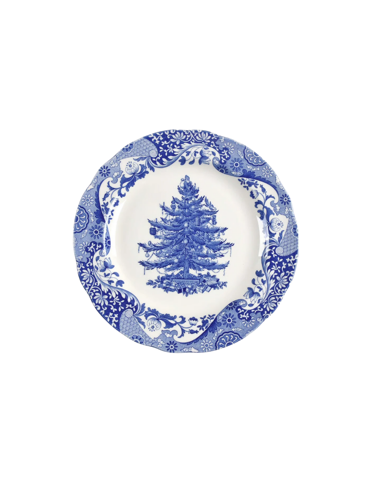 Spode Blue Italian Christmas Charger Plate