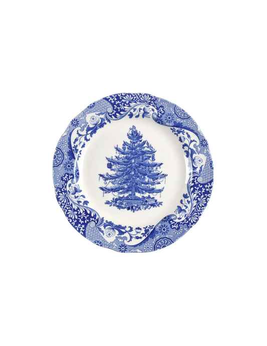 Spode Blue Italian Christmas Charger Plate