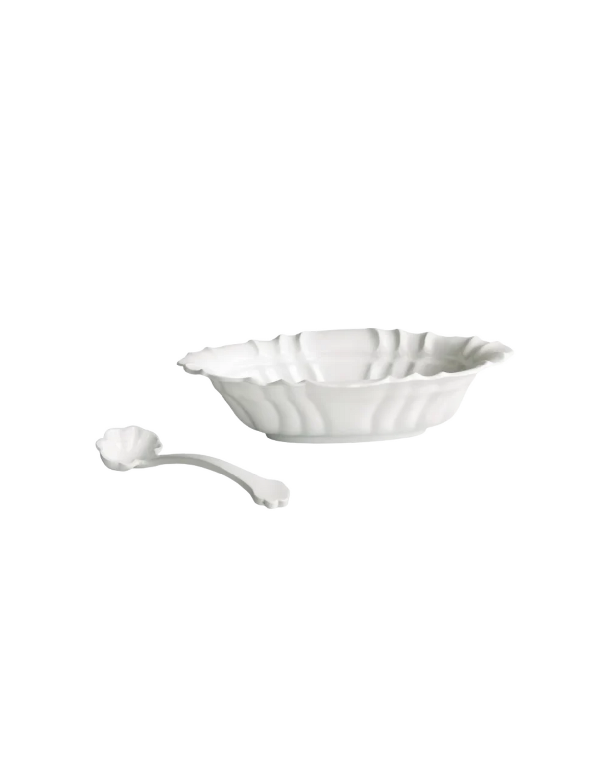 Beatriz Ball VIDA Tuscany Small Oval Bowl With Spoon