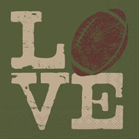 Football Love Napkins