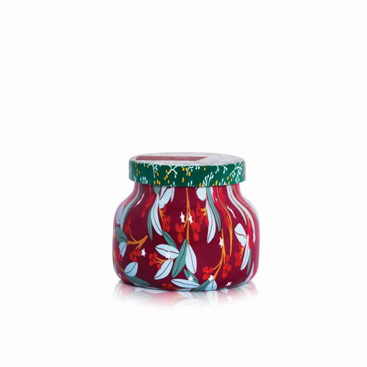 Capri Blue HOLIDAY PATTERN PLAY - TINSEL & SPICE PETITE JAR, 8 oz