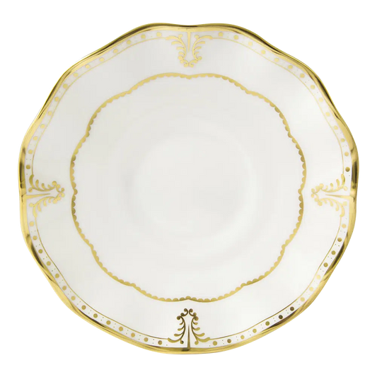 Royal Crown Derby Elizabeth Gold Saucer