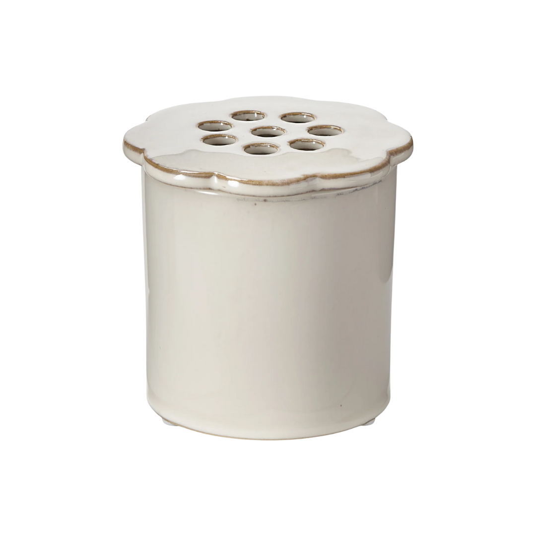 Daisy Ceramic Flower Frog Vase