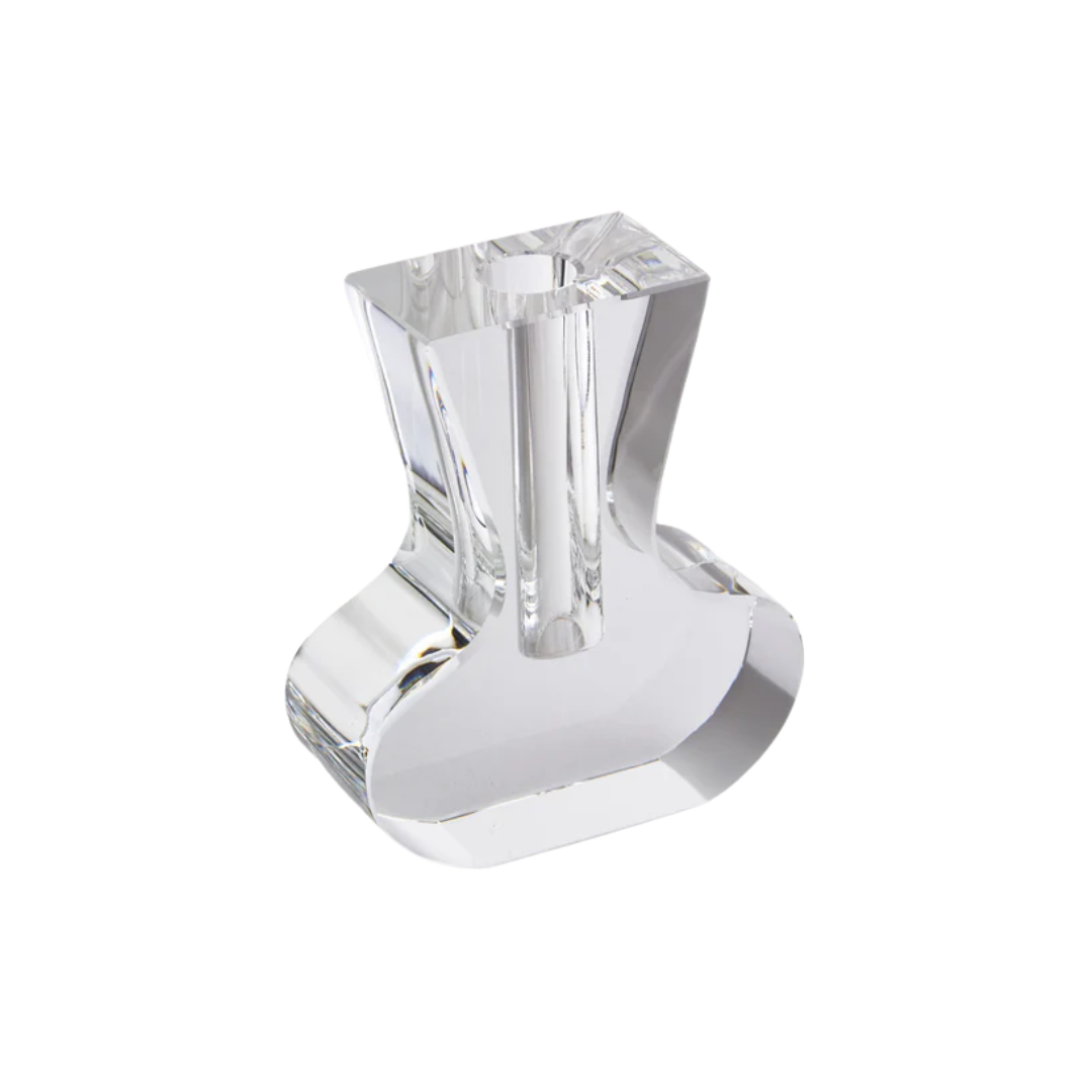 Tizo Design Crystal Glass Urn Vase - Wide