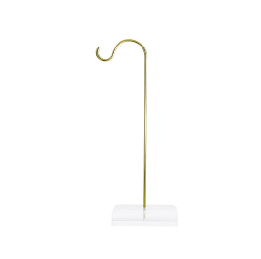 Fig and Dove Acrylic Brass Ornament Stand