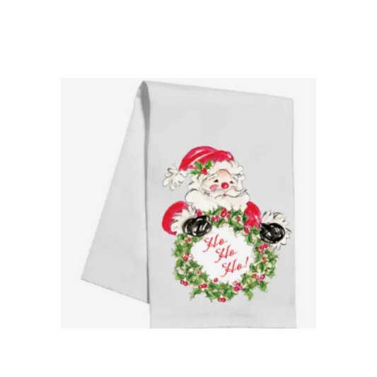 Ho Ho Ho Santa Kitchen Towel