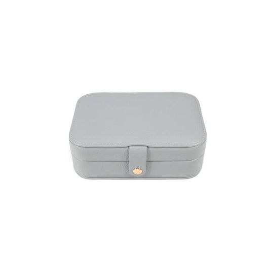 Leah Travel Jewelry Organizer (Light Gray)